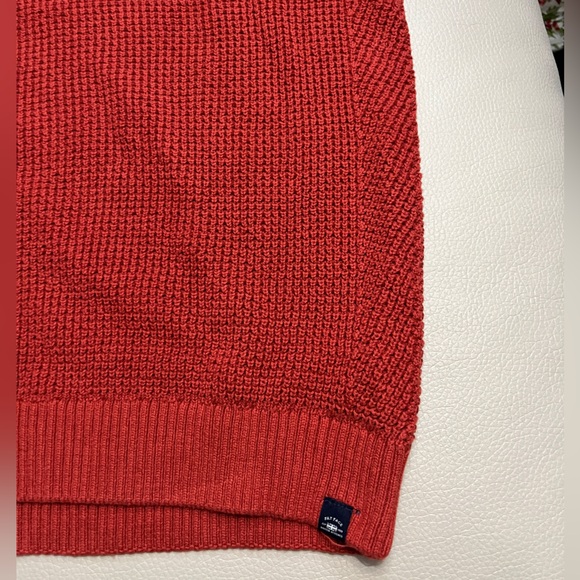 NWT - Fat Face Men's Waffle Knit Half Zip Neck Sweater - Size XL - Picture 8 of 12